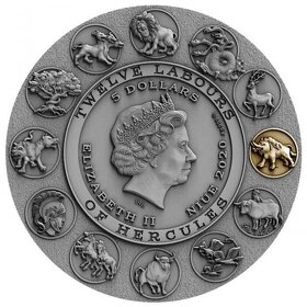Unikátní série stříbrných mincí TWELVE LABOURS OF HERCULES - 5