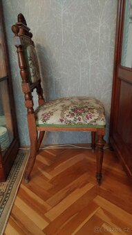 Starožitná židle- kolem 1850 - 5