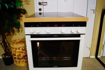 Siemens bílý sporák HE 764260, vyjížděcí dveře - 5