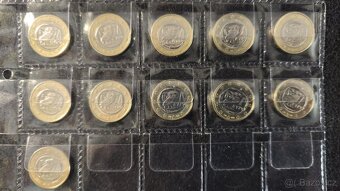 11 kusů / 1 Euro Řecko 2002 - 2011 sada - 5