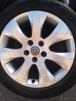 OPEL elektrony s letním obutím Bravuris 225/50 R17 4ks - 5