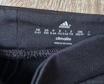 Sportovní 3/4 legíny Adidas vel. 116 - 5