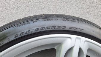 Audi Pompei original R20 9J×20H2 ET37 s pneu 255/35 R20 - 5