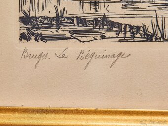 Bruggy – dvojice originálních kreseb tuší od Y. Briarna - 5
