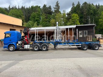 Lesní souprava Scanii R580 6x4 + HR a návěs Svan NCH35 - 5