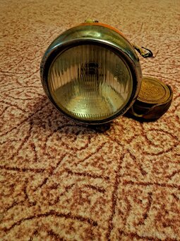 ČZ 477.1 vývozní verze, kompletní přední světlo Aprilia. - 5