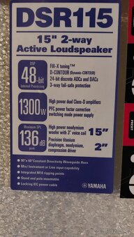 Prodám aktivní repro YAMAHA DSR 115 - 5