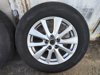 17"letní alu sada 5x114 origo Mazda CX5 CX7 225/65 - 5