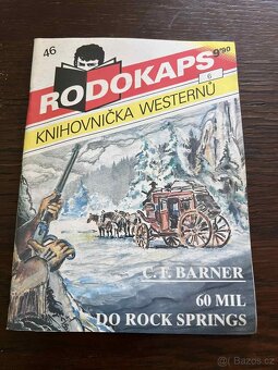 Časopisy Rodokaps, Dodokaps, Divoký západ, Tarzan, Dostavník - 5