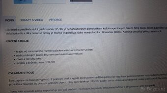 Páskovací stroj TP-502 CE - 5