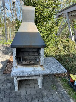 Zahradní kamenný krb - Norman Kombi - 5