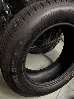 Prodám zánovní zimní pneumatiky Dunlop 235/60 R18 107H Volvo - 5