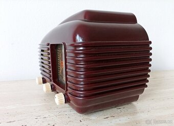Krásné starožitné rádio Tesla Talisman 308U, top stav - 5