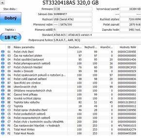 5x HDD 3,5" WD,SEAGATE SATA/ATA SMART OK - 5