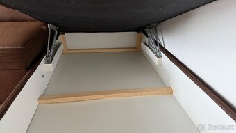 Rozkladací pohovka s úložným prostorem 200x260 - 5