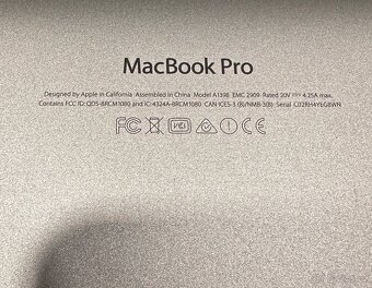 Apple MacBook Pro 15” Retina – Intel Core i7, 16GB RAM, 512G - 5