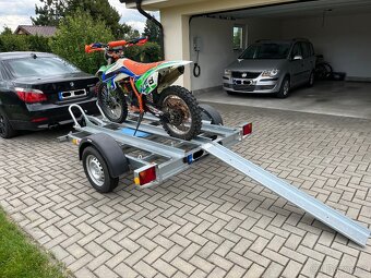 Vozík / přípojné vozidlo / přívěs na motorku / motorky - 5