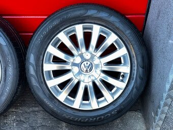 ALU kola VW 17" 7,5J ET40 pneu 235/55/R17 + rezerva - 5