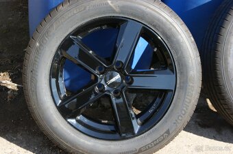 krasna cerna alu kola Ford a letni 215/55R16 2ks jsou nove - 5