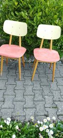 konferenční retro stůl,židle, obraz - matka s děťátkem - 5