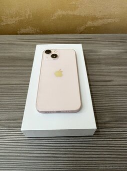 Apple iPhone 13 mini 128GB růžový, baterie 100% - 5