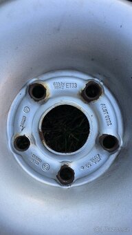 16" plechové ráfky+zimní pneu Dunlop Wintersport - 5