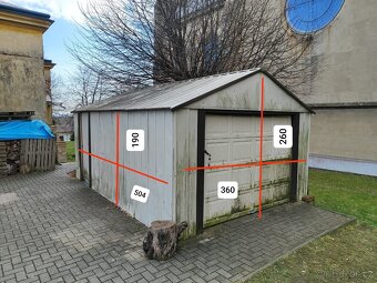 Plechová garáž - 5