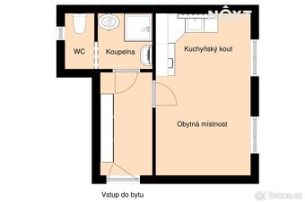 Pronájem byt 1+kk, 32㎡ - 5