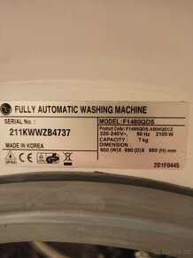 Pračka LG F1480QDS - 5