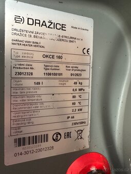 Bojler 160l Dražice OKCE 160 - 5