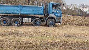 Mercedes Benz AXOR 3243, 8x4 třístranný sklápěč. - 5