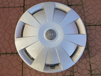 Poklice kryty kol originál Audi 16 " 17 " - 5