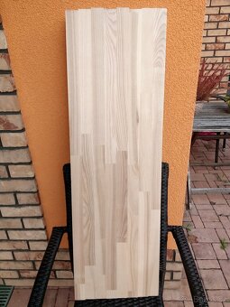 Jasanová spárovka cinkovaná - kuchyňská deska - 5
