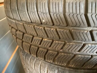 Plechové disky 15” 5x108 a zimní pneu 195/65/R15 - 5