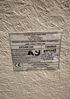 Sprchová vanička akrylátová zn. besco - 5