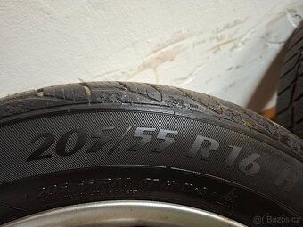 Alu kola R16 5x112 Seat Alhambra + zimní pneu 205/55/16 - 5