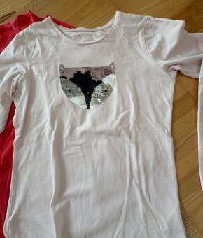 Triko, tričko s dlouhým rukávem vel. 140-152 - 5