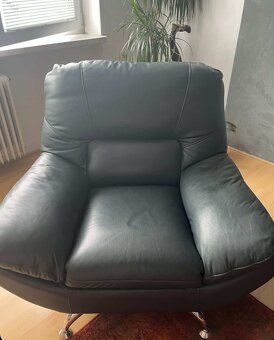 Kožená sedací souprava 3+2+1 - 5