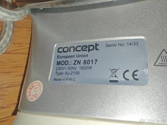 Žehlička - Concept ZN 8017 Ferrate - 5