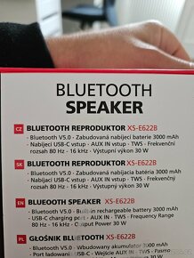 Bluetooth reproduktor JVC XS-E622B - 5