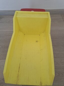 Chemoplast sklápěcí auto stara retro hračka - 5