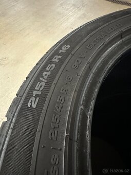 4xLetní pneu CONTINENTAL 215/45/R16 90V - 5
