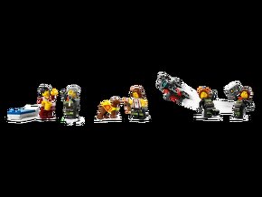 LEGO - City - Hasičská stanice s hasičským vozem - 5