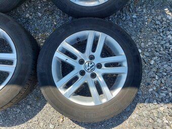 16'' original VW kola + pneu 205/55 - 5