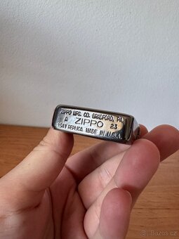 Originální Zippo zapalovač s dvoutryskovým plynovým insertem - 5