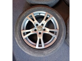 ALU disky OZ 5x120 R17 s letními pneu 225/55 R17 - 5