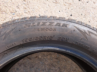 195/60 r16 89H Bridgestone Blizzak LM 005 - 5