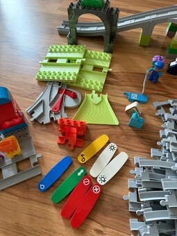 Lego Duplo vláček + tunel + most - 5
