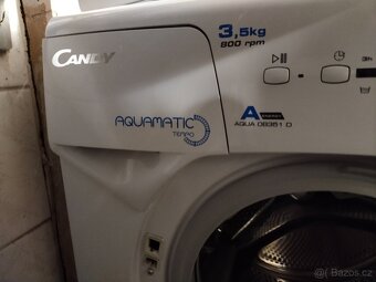 Prodám plně funkční MALOU pračku zn. zn.CANDY-3,5KG-DOVEZU- - 5