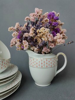 Krásná starožitná porcelánova sada Kaestner Saxonia 1929-37 - 5